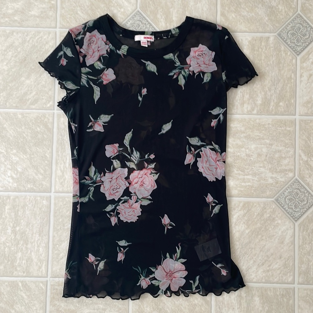 Sheer Bongo Top